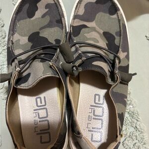 Hey Dude Camo Shoes
